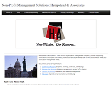 Tablet Screenshot of hempsteadassociates.com